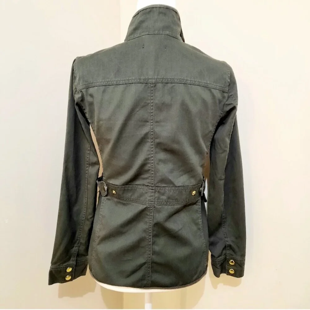 J. Crew Dark Green Field Jacket Size XS
